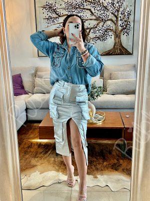 Falda Cargo Metálica