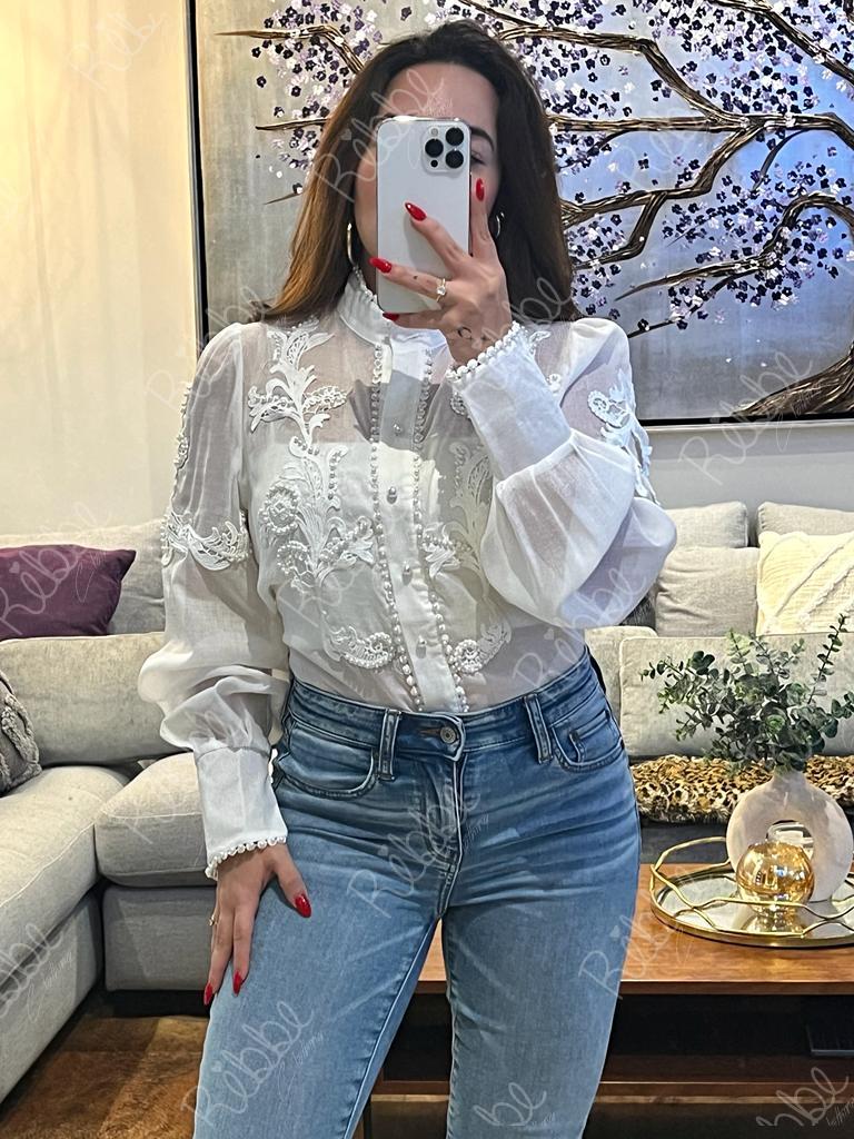 Blusa Perlas - Imagen 3