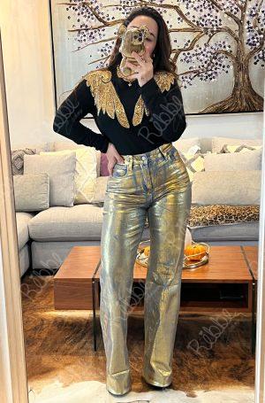 Pantalón Dorado