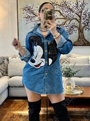 Bluson Denim Mickey