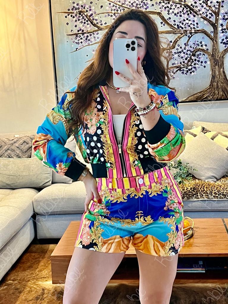 Set Shorts Estampado