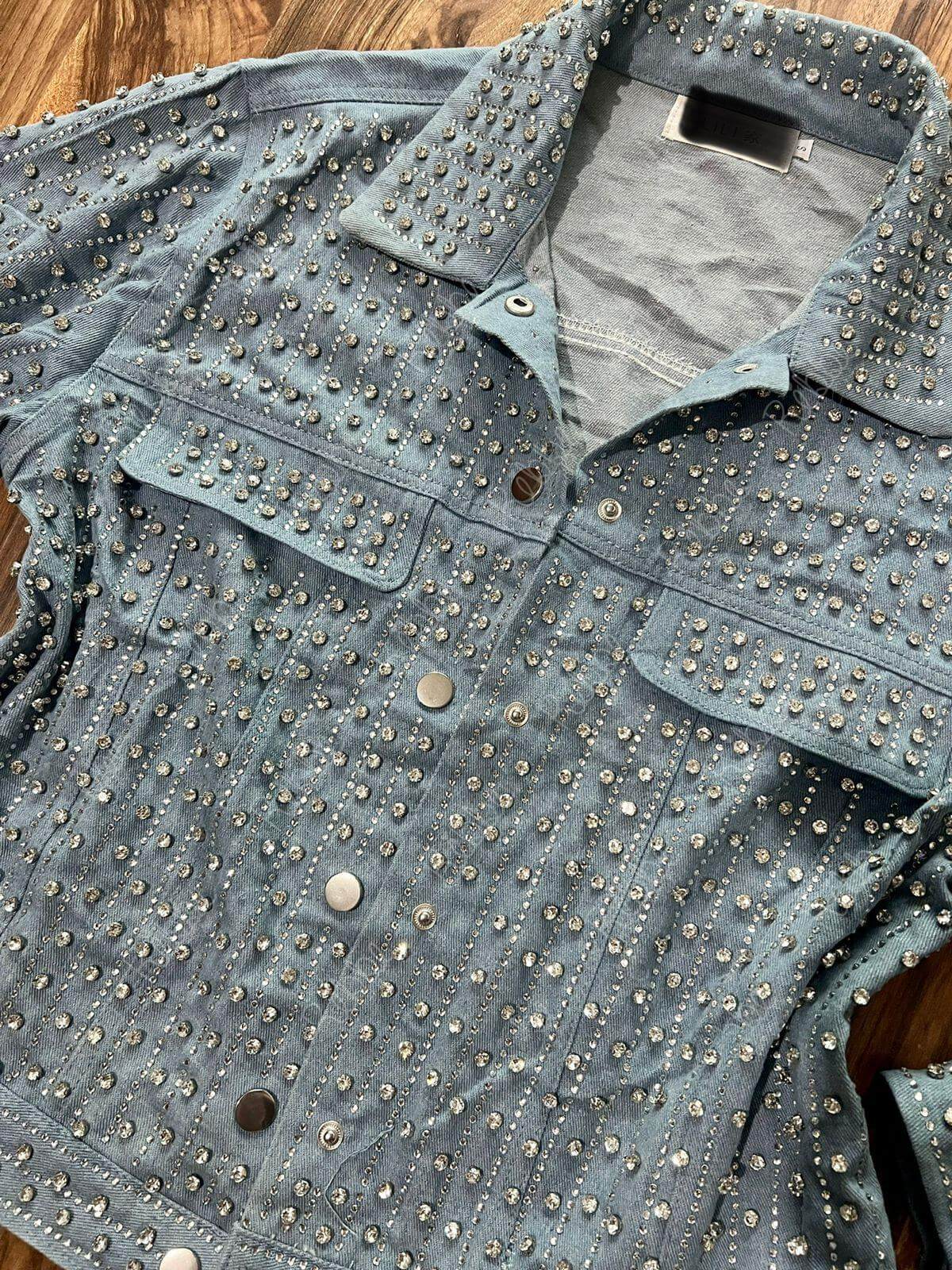 Chamarra Mezclilla Cristales Rebbe Clothing - Main Image