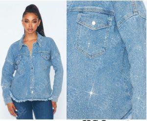 Jacke Denim Brillos