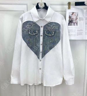 Blusa Corazón Denim