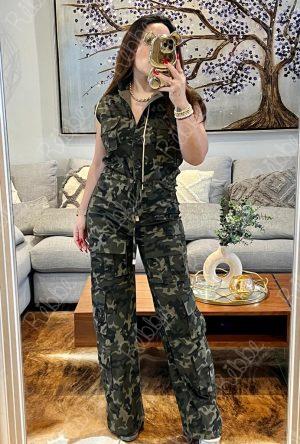 Enterizo Cargo Militar