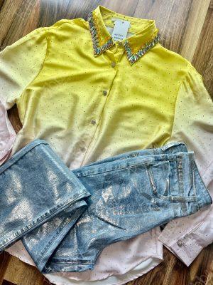 Blusa Degradada Amarilla