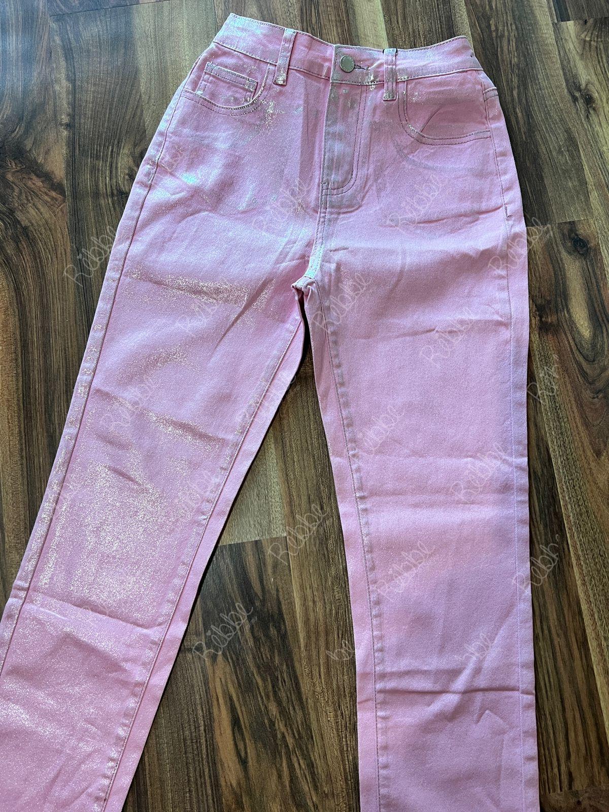 Jeans Foil Rosa