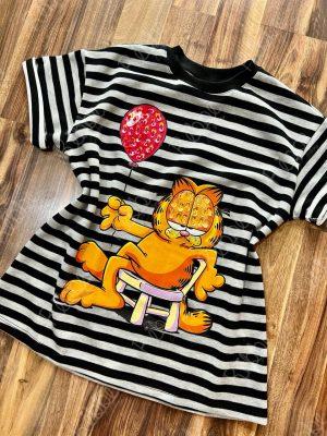 Garfield Globo Negro