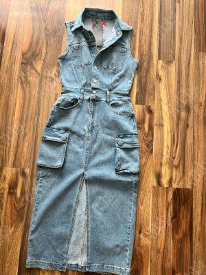 Vestido Cargo Denim