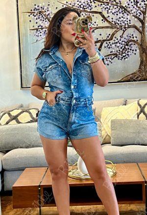 Jump Mezclilla Shorts