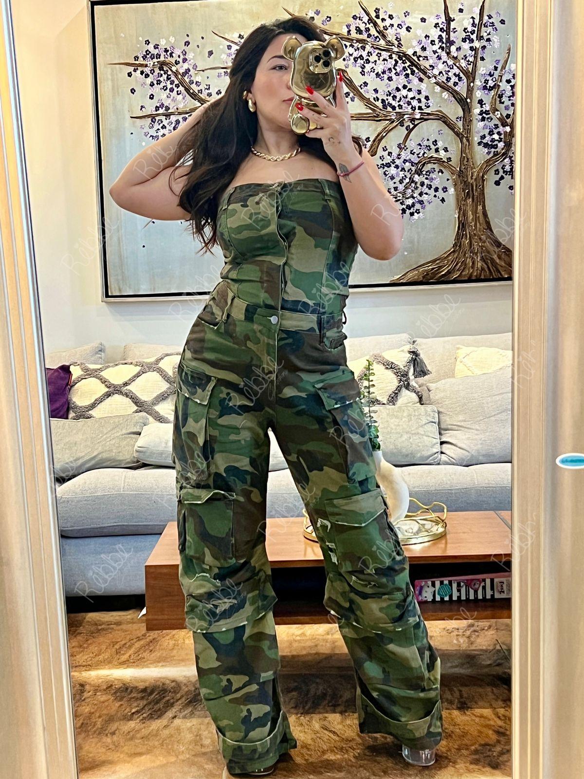 Enterizo Cargo Militar