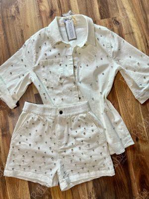 Set Con Cristales Blanco