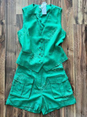 Set Chaleco Short Verde