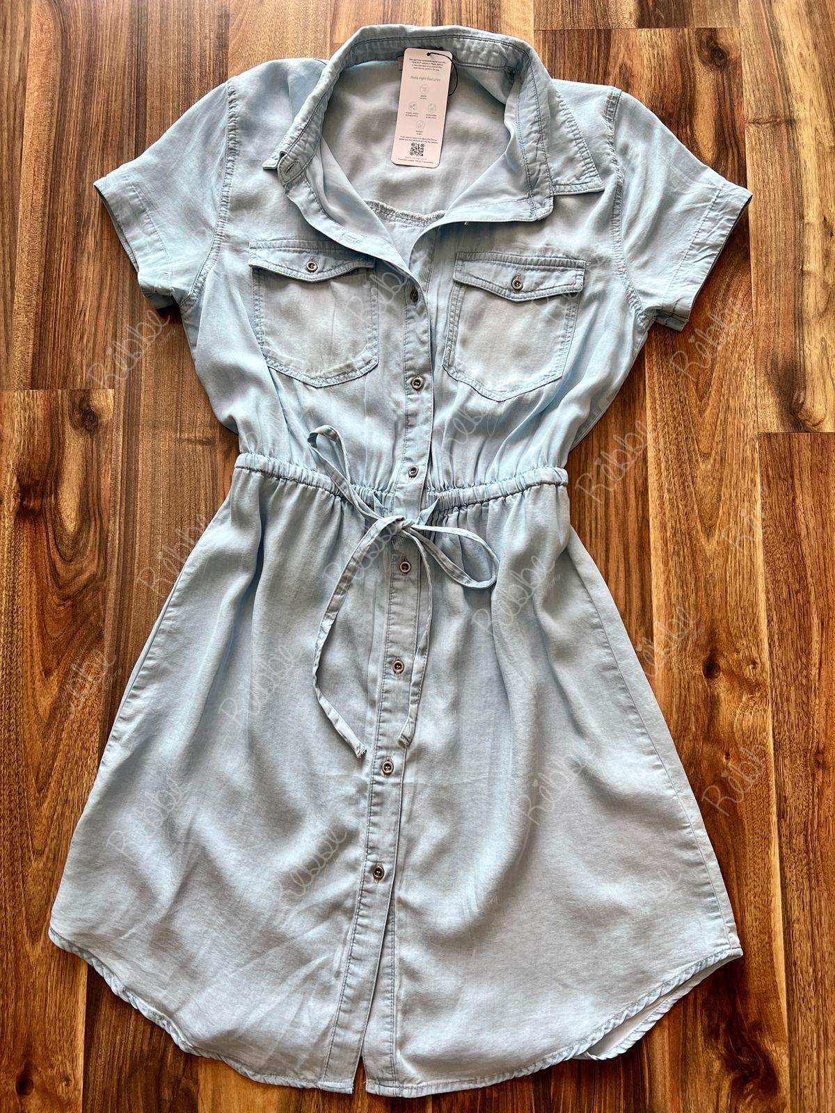 Vestido Camisero Mezclilla