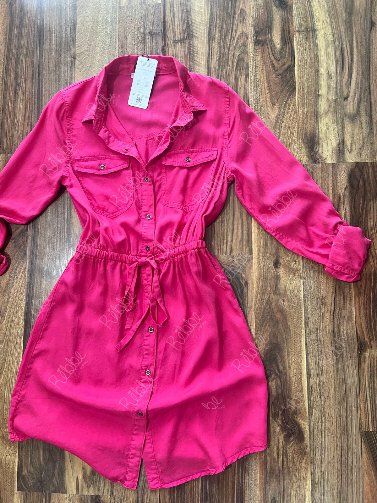 Vestido Camisero Rosa