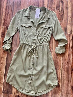 Vestido Camisero Verde