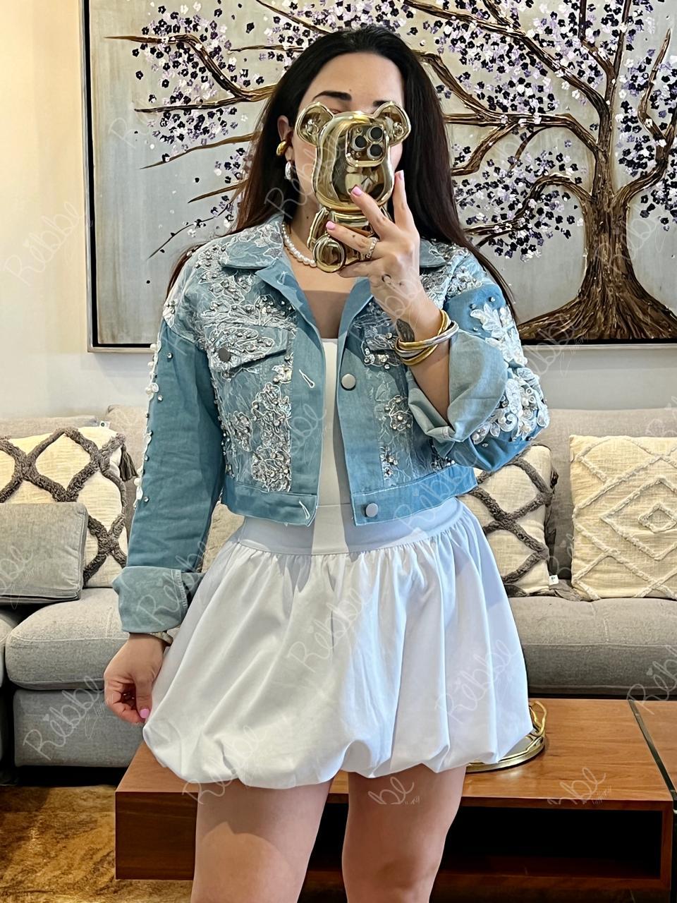 Chamarra Con Aplicaciones