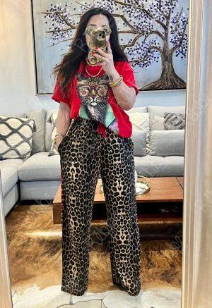 PANTALON Print Linea Roja N