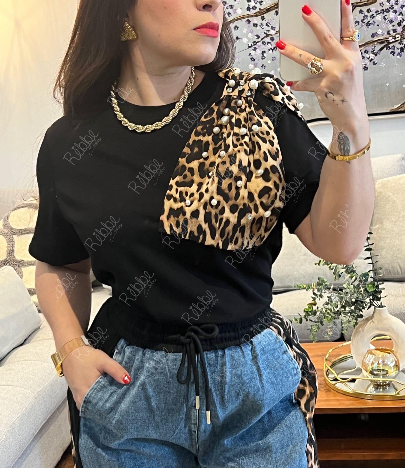 Blusa Moño Print