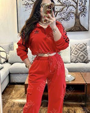 Set adidas rojo