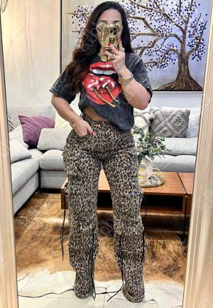 Pantalón Cargo Print