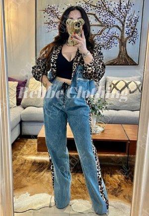 Set print con denim 2