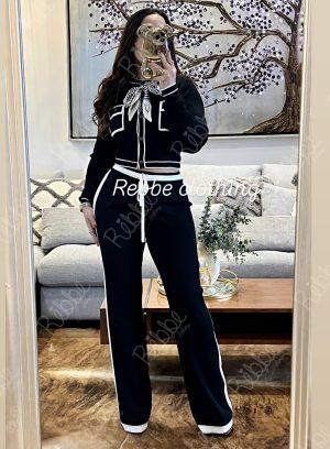 Set Negro con Blanco