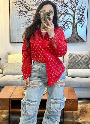 Roja corazónes