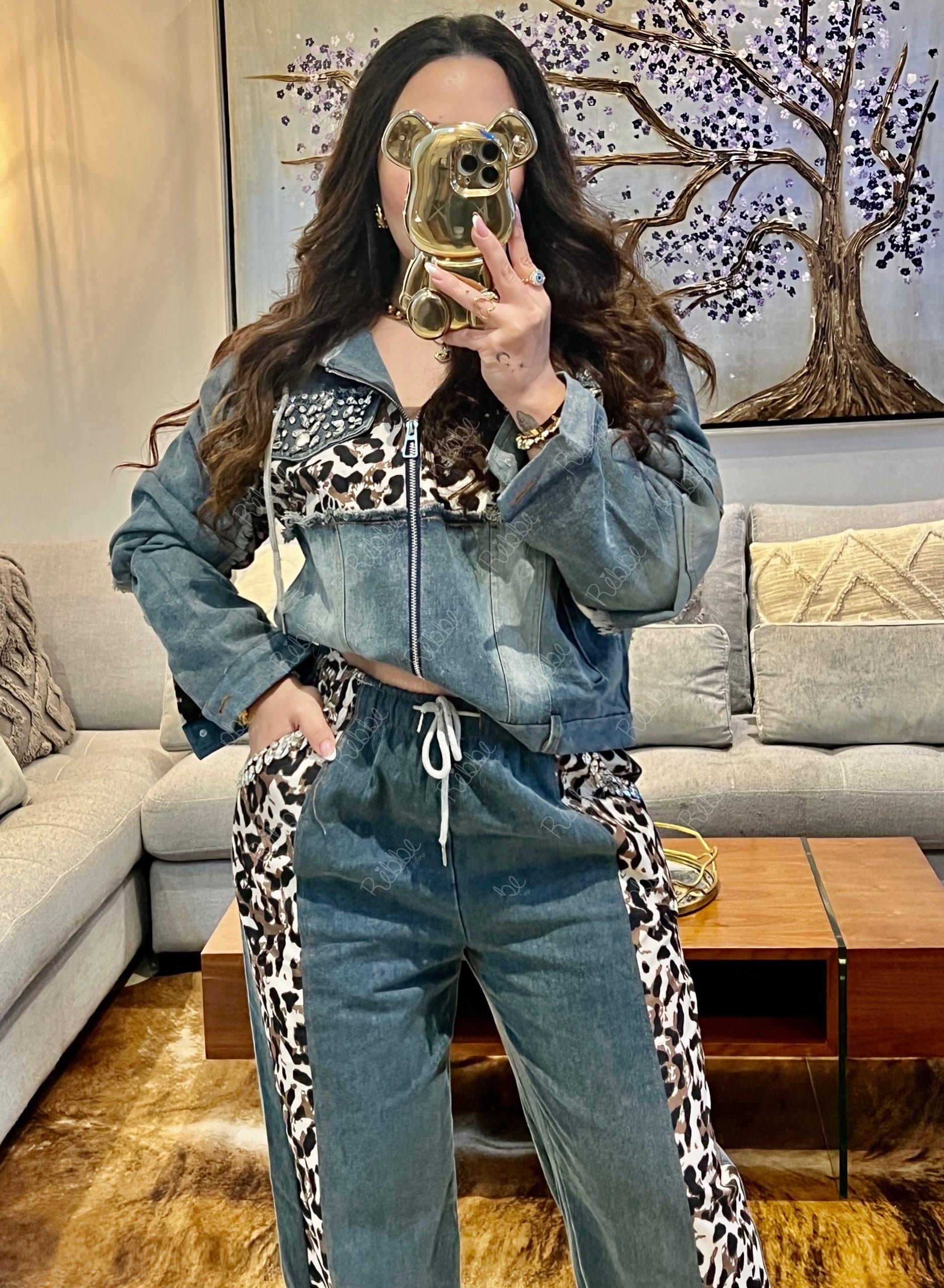 Set con print