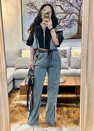 Set denim negro