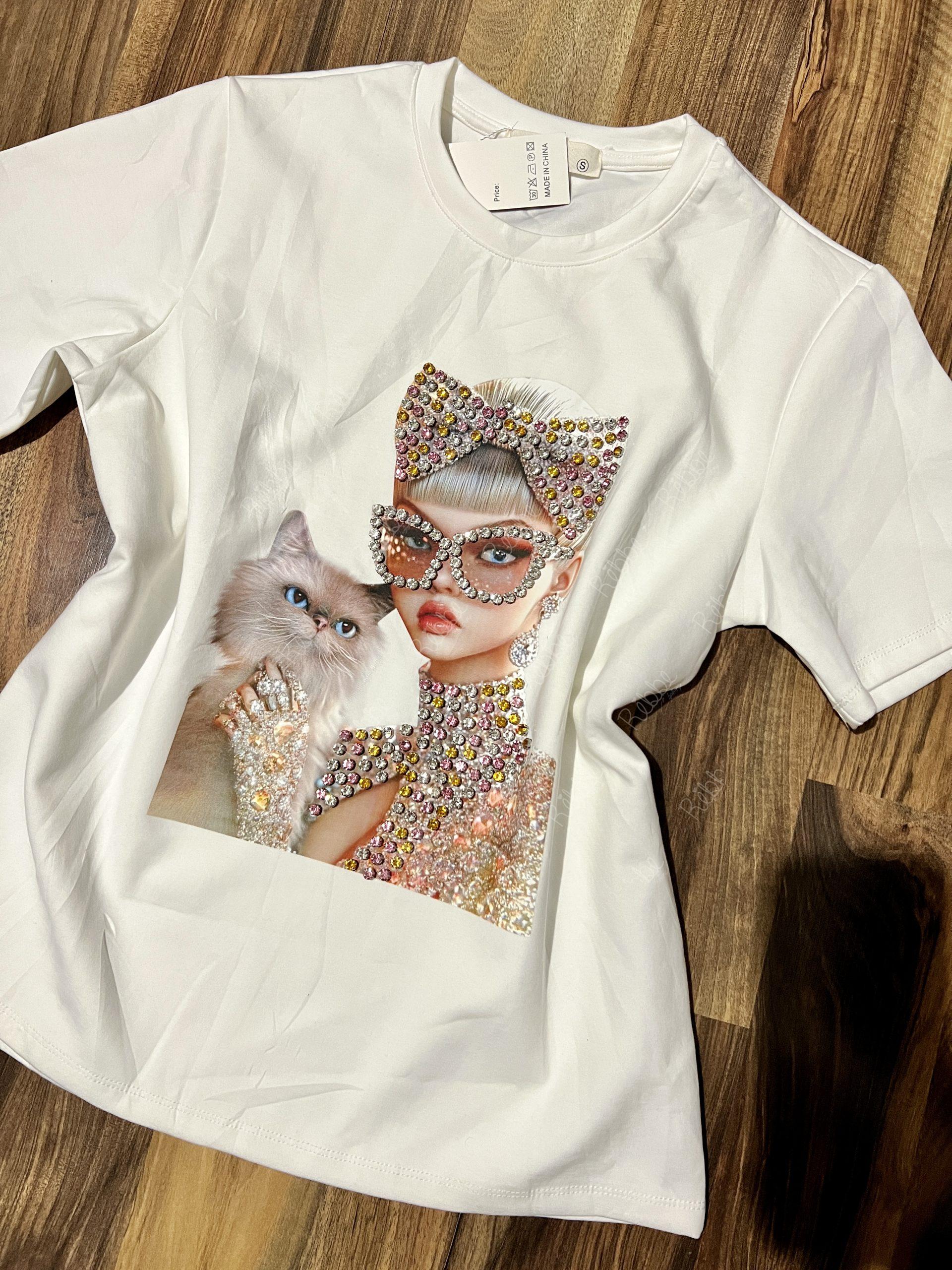 T shirt gato