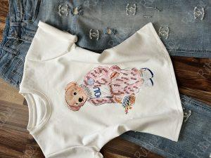 T shirt osito rosa