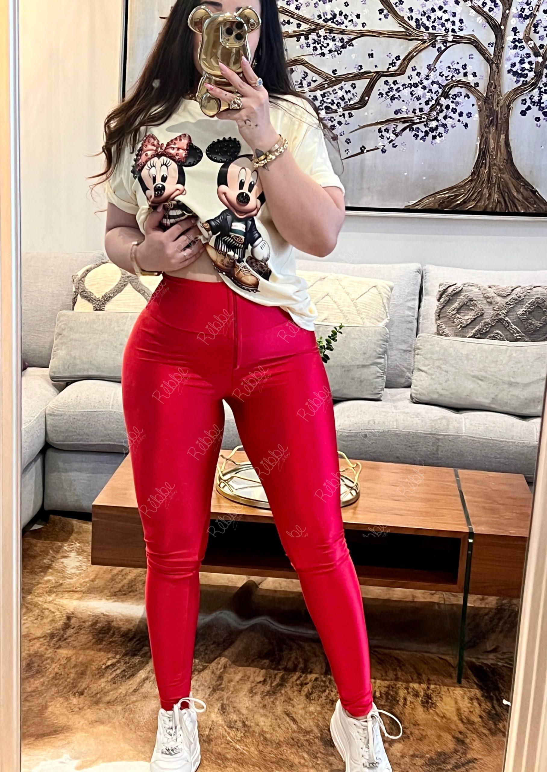 Leggin rojo