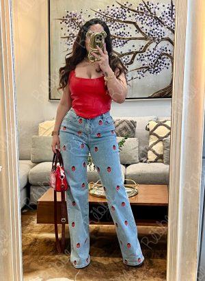 Jeans fresas 🍓