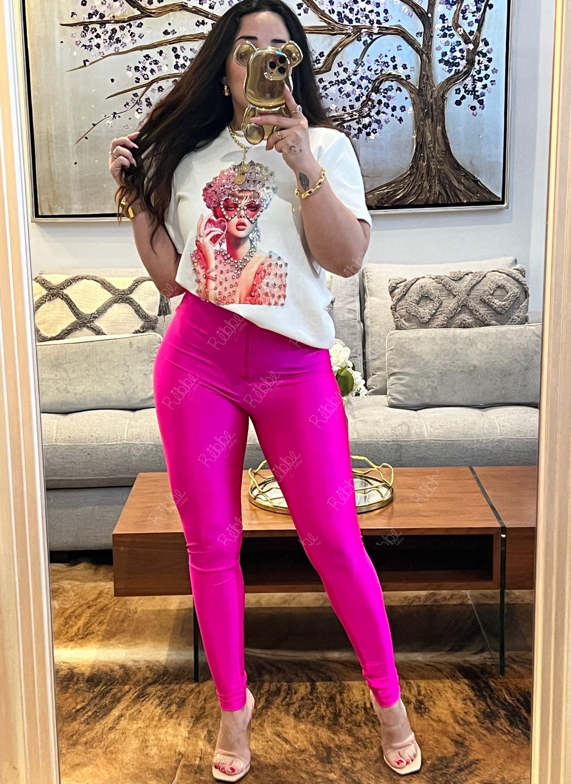 Leggin rosa