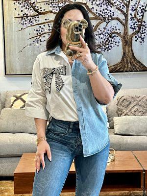 Blusa moño