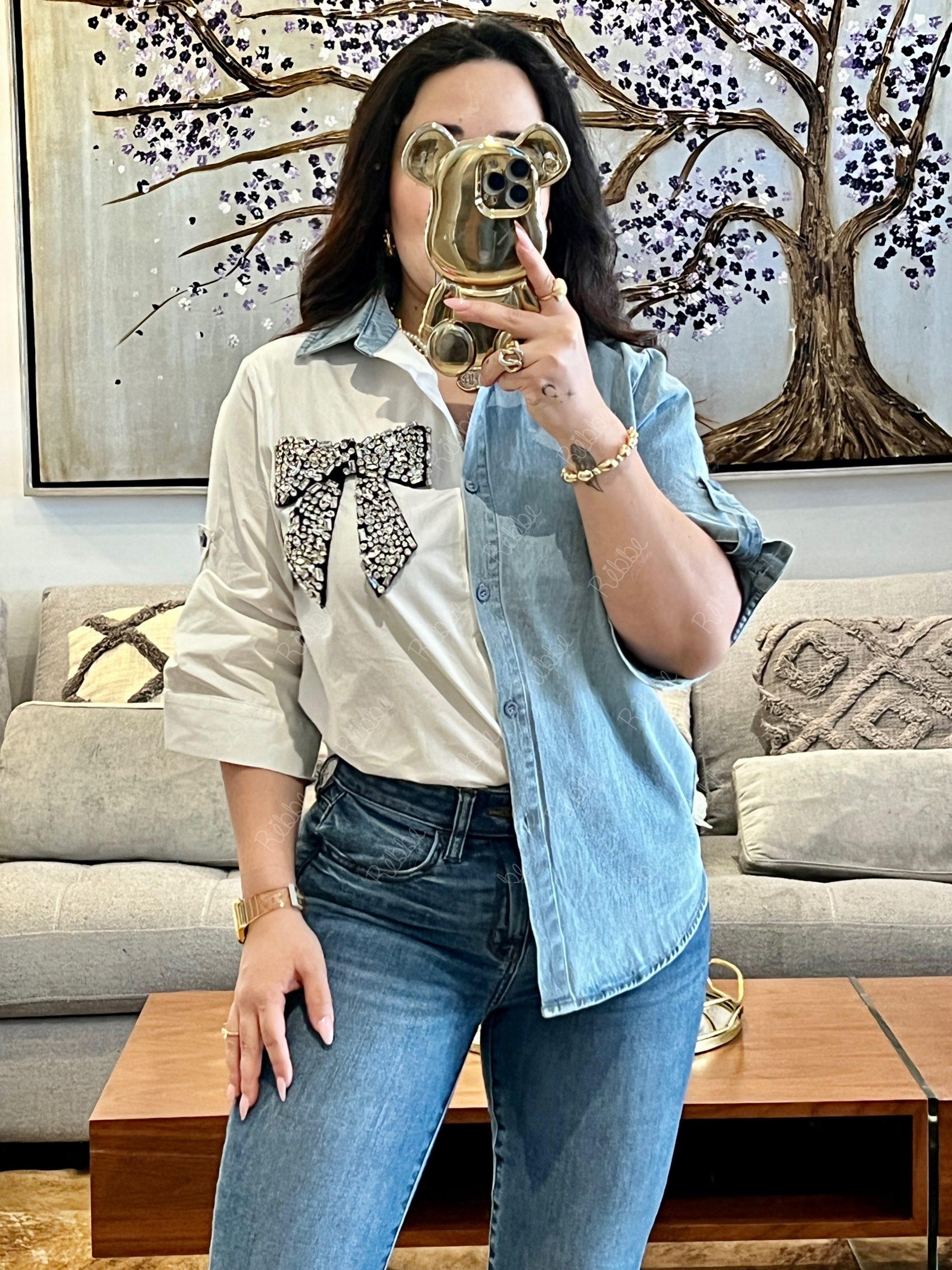 Blusa moño