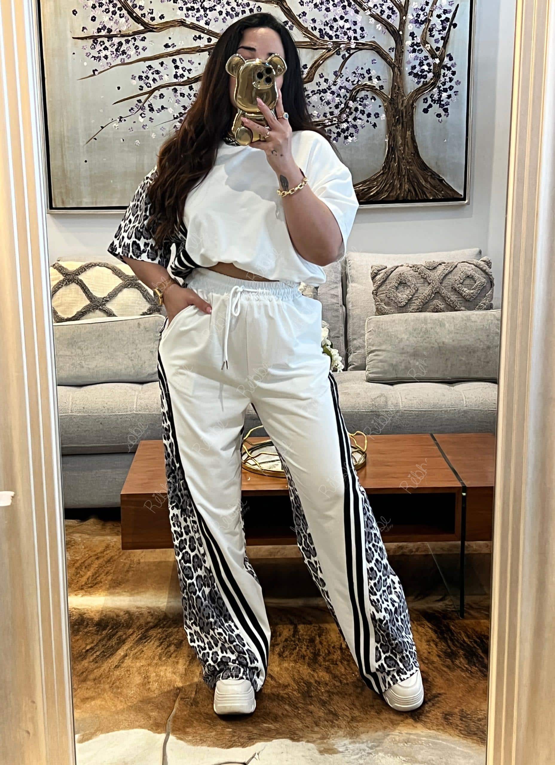 Set blanco print