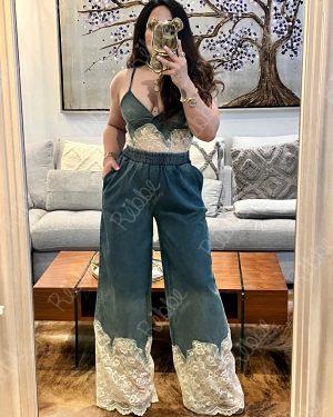 Entérizo con encaje