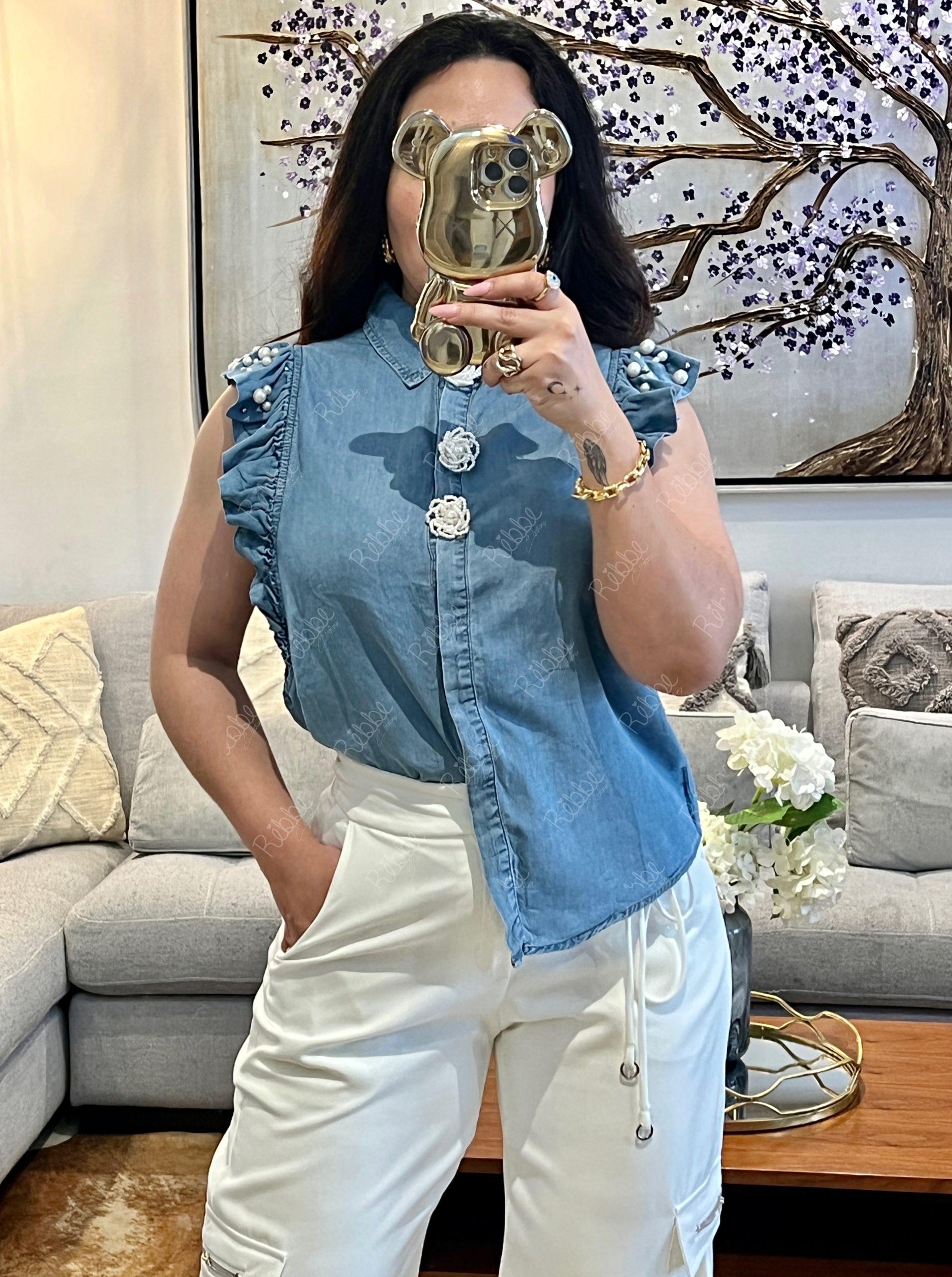 Blusa Perlas
