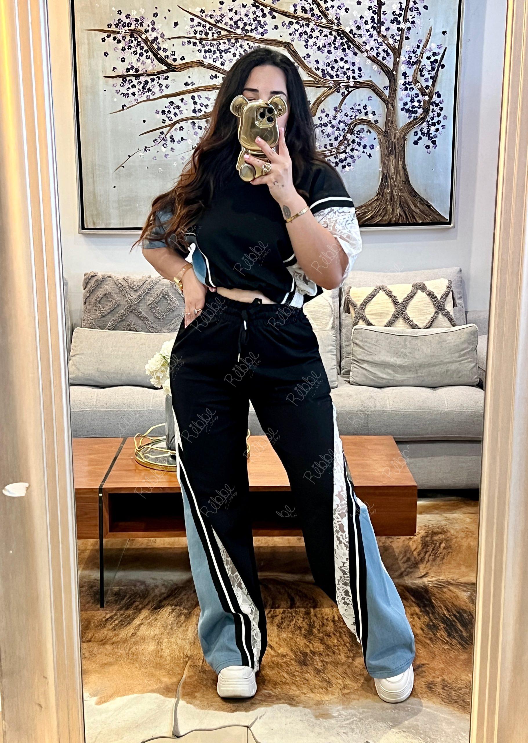 Set con encaje