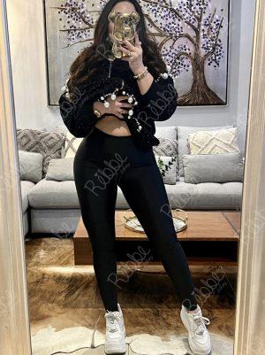Leggin satinado