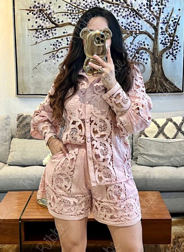 Set vintage rosa