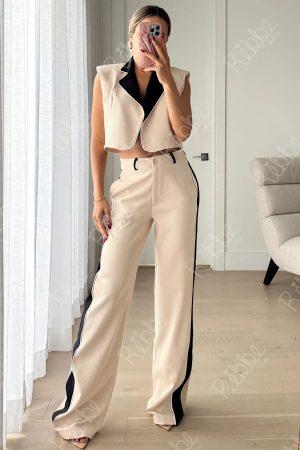 Set beige negro