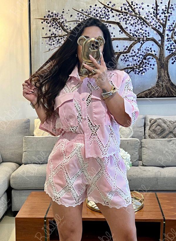 Set rosa