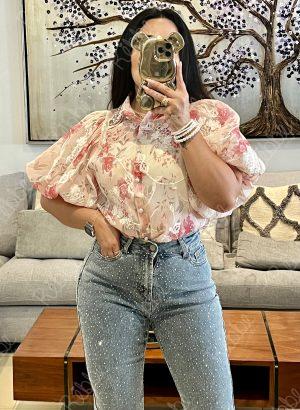 Blusa flores