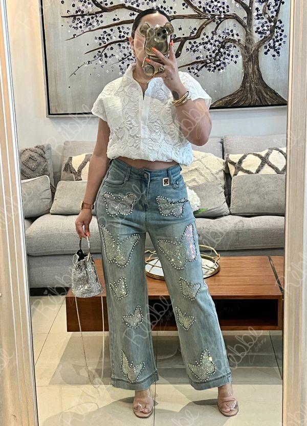 Pantalón mariposas