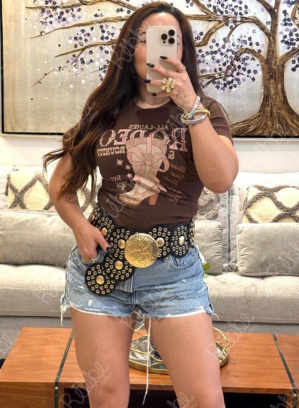 Blusa Bota Cafe