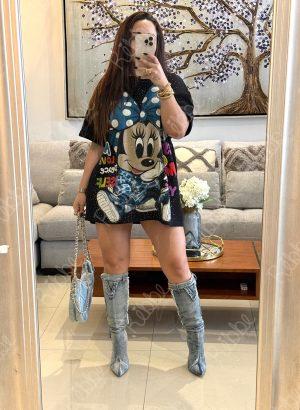 Over mimi moño azul