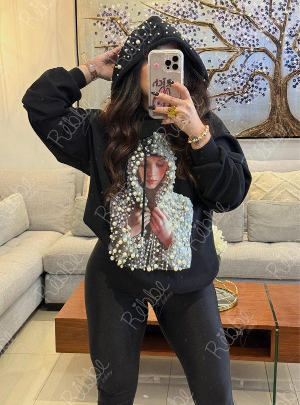 Sudadera perlas PRE ORDEN
